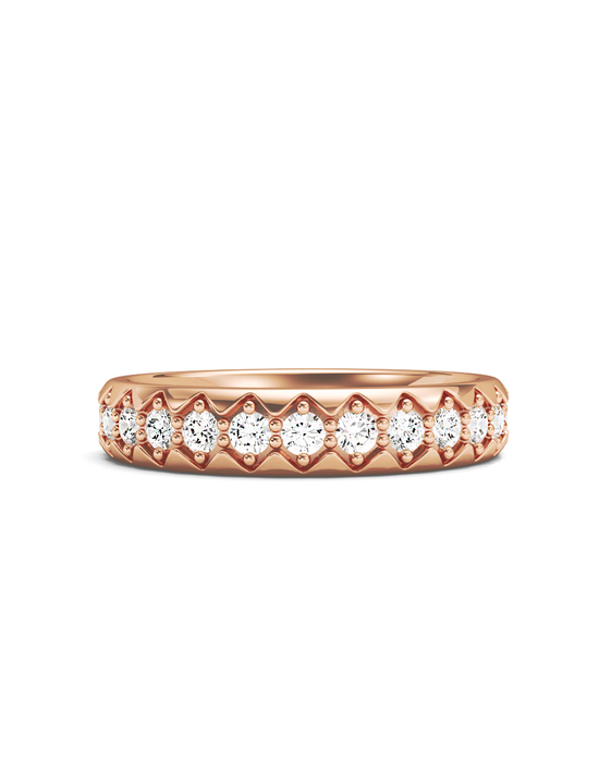 Peak Eternity Ring 14k / 18k Gold