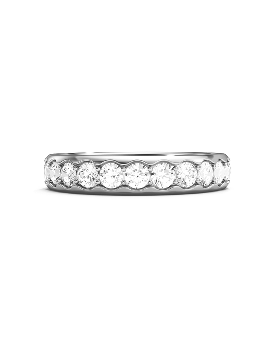 Wave Eternity Ring