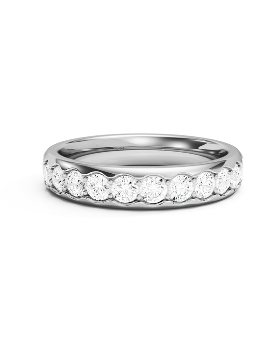 Wave Eternity Ring