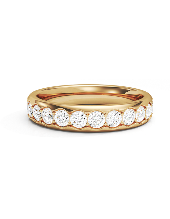 Wave Eternity Ring 14k / 18k Gold