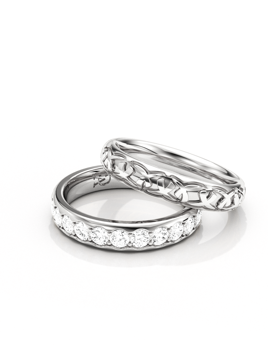 Wave Eternity Ring