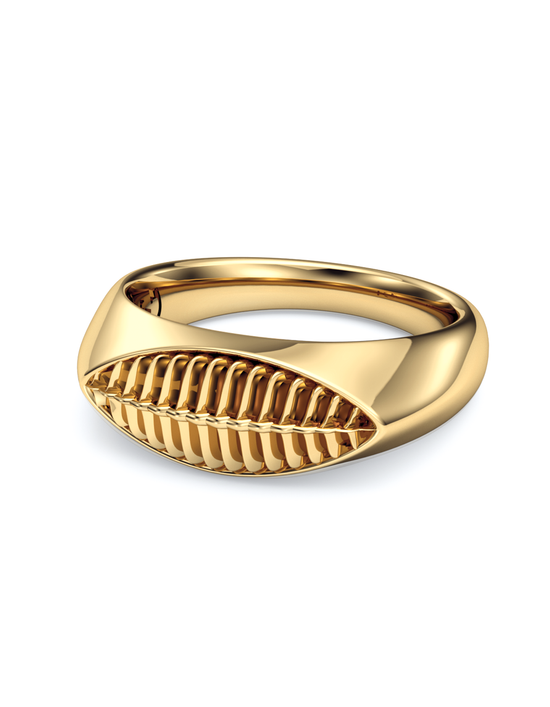 Manta Rakers Signet Ring 14k / 18k Gold