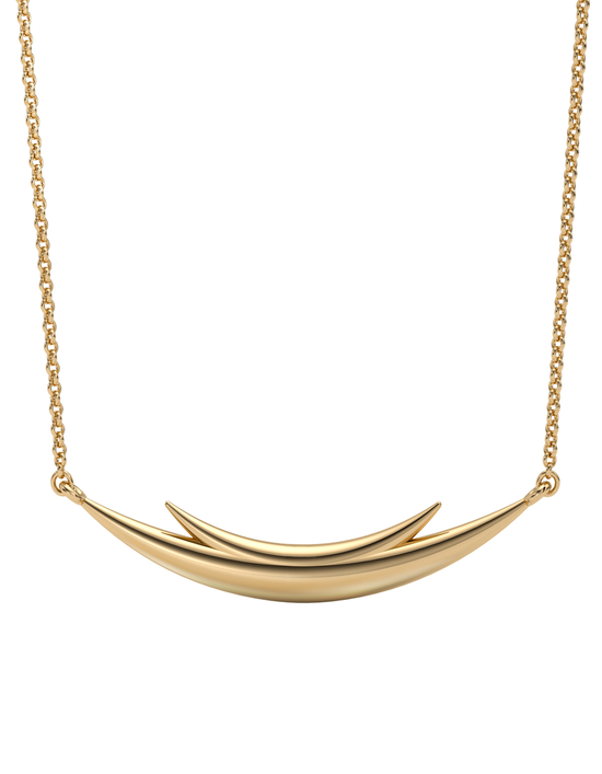 Utoto Rhino Necklace 14k / 18k Gold