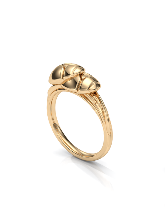 Get Lucky Bug Ring 14k / 18k Gold