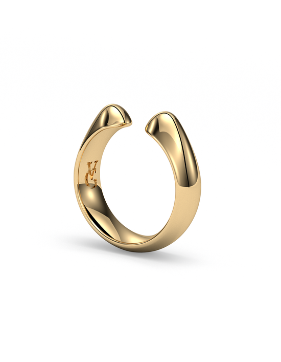 Giant Manta Kiss Ring 14k / 18k Gold