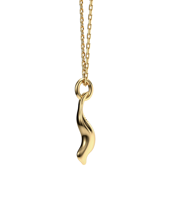 Baby Sea Lion Necklace 14k Gold