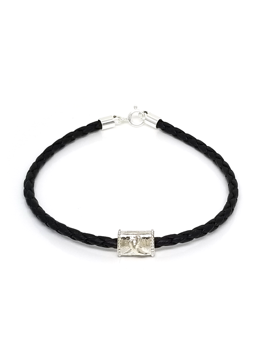 Load image into Gallery viewer, Black Bolo Bracelet