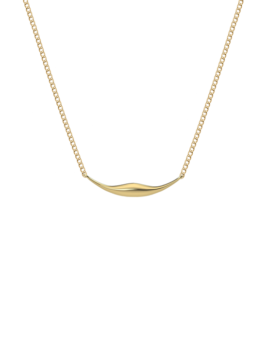 Mini Manta Necklace 14k / 18k Gold