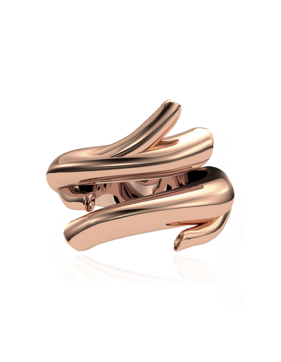 Coral Love Branch Ring 14K / 18K Gold