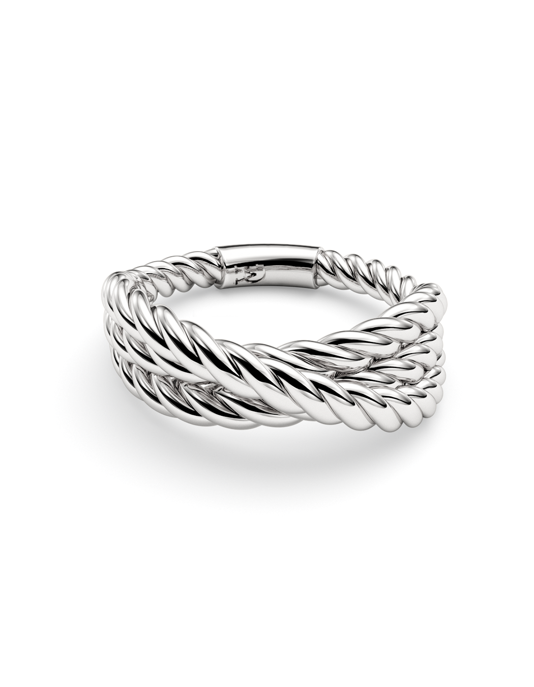 Crossed Rope Ring