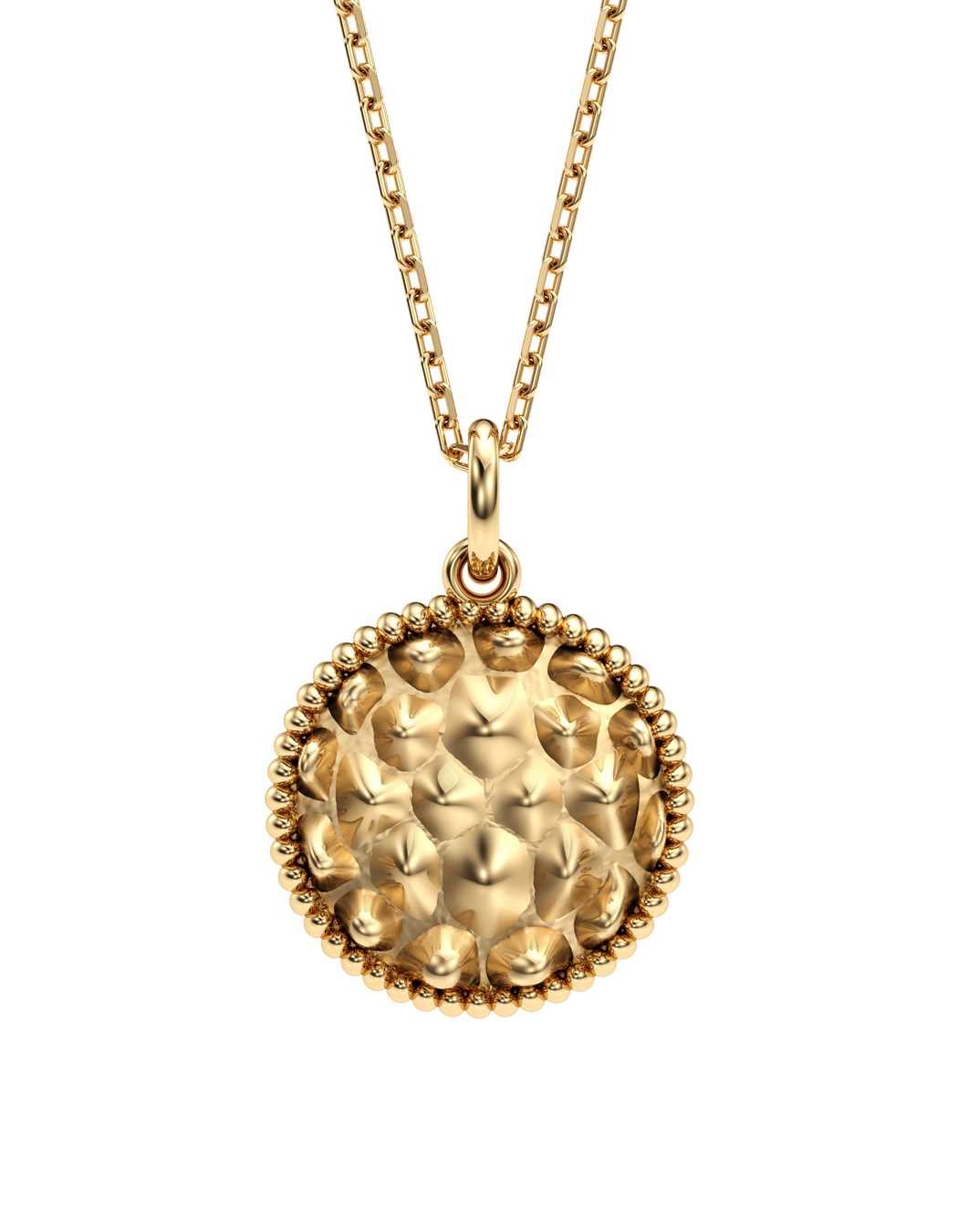 Load image into Gallery viewer, Iguana Crown Pendant 14k Gold