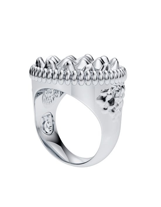 Iguana Crown Ring