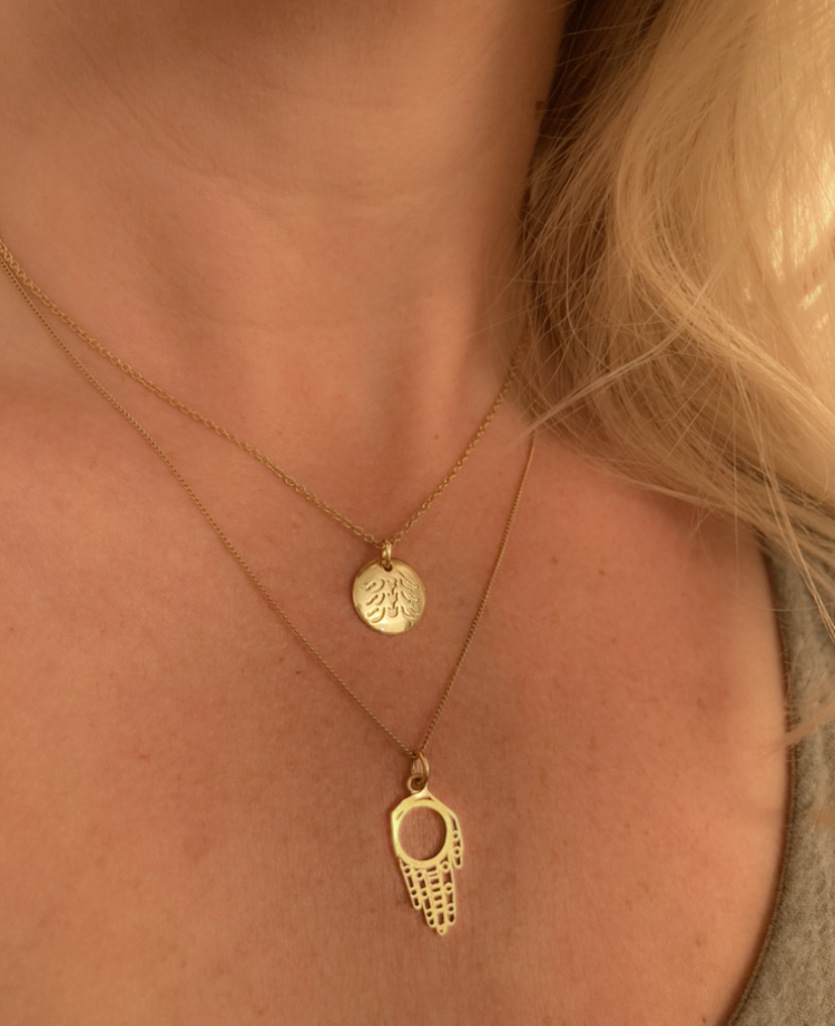 Sea Turtle Track Pendant