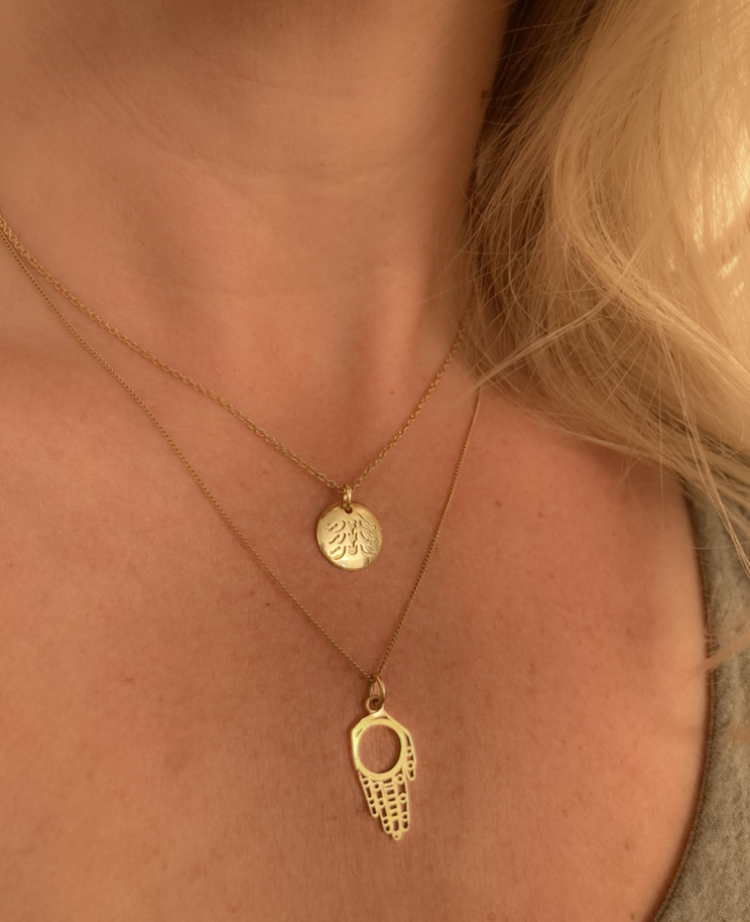 Sea Turtle Track Pendant