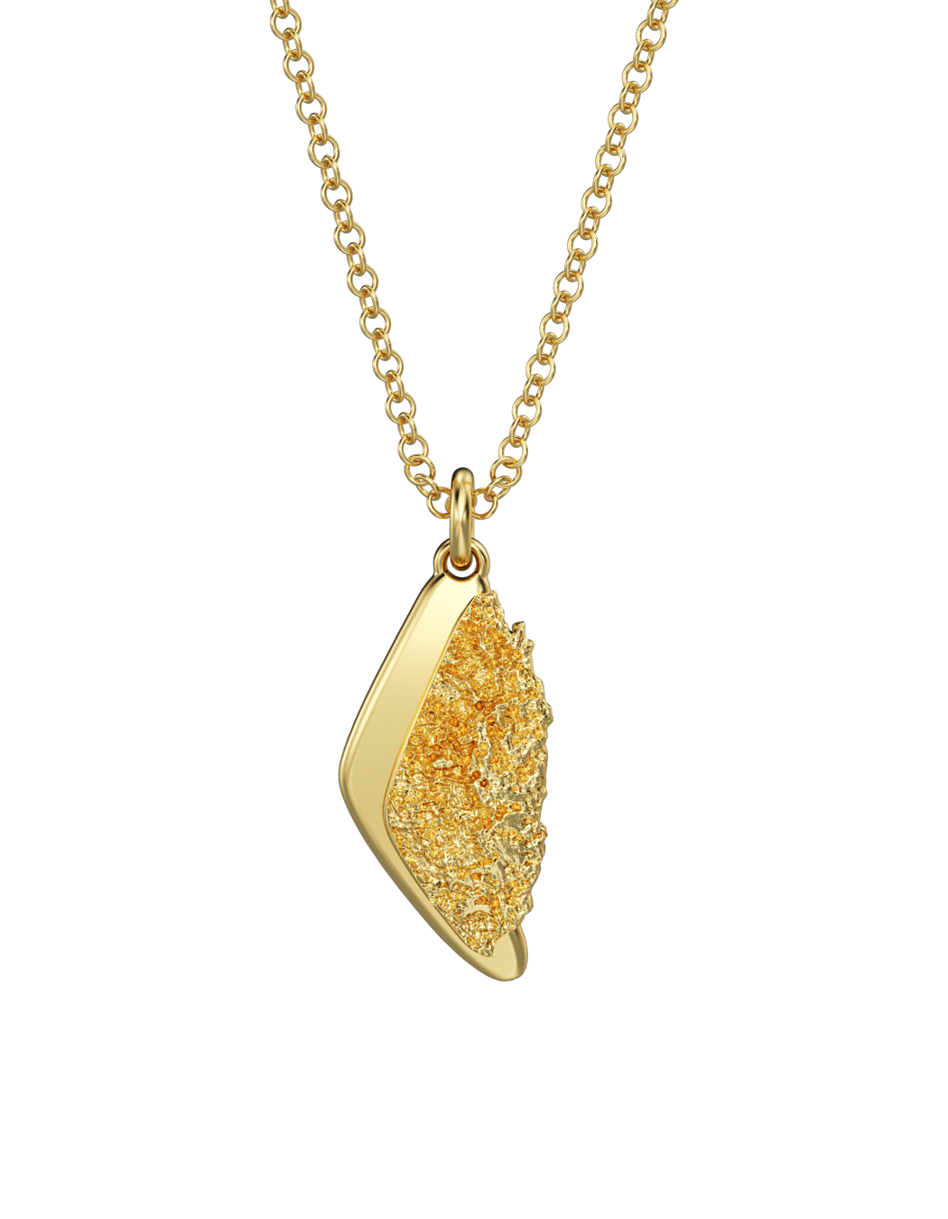 Load image into Gallery viewer, Koala Relief Necklace 14K Gold