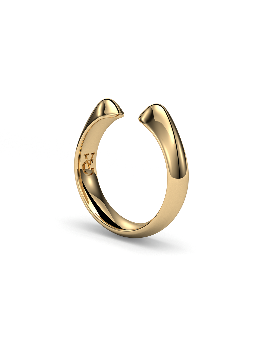 Manta Kiss Ring 14K /18K Gold