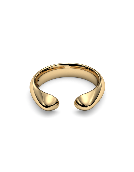 Manta Kiss Ring 14K /18K Gold