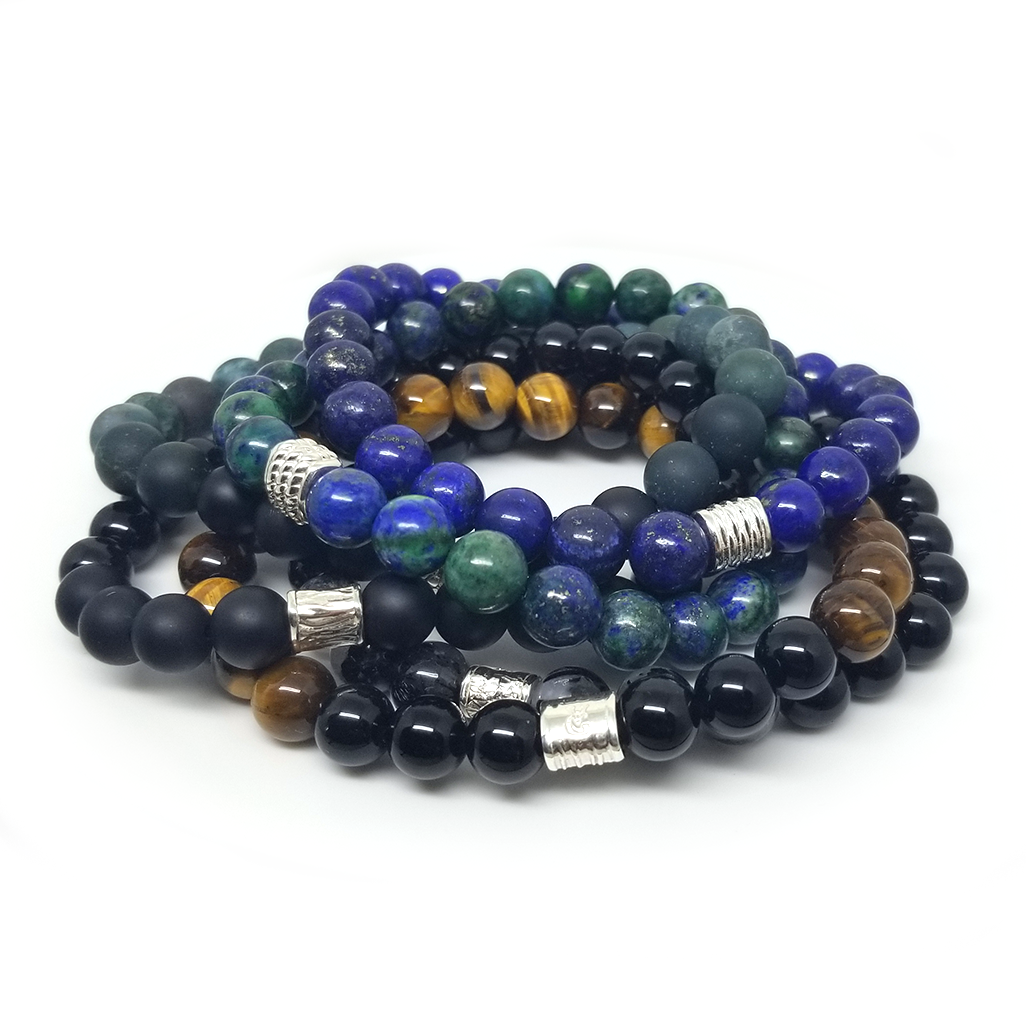 Sterling Spirit Gemstone Bracelets