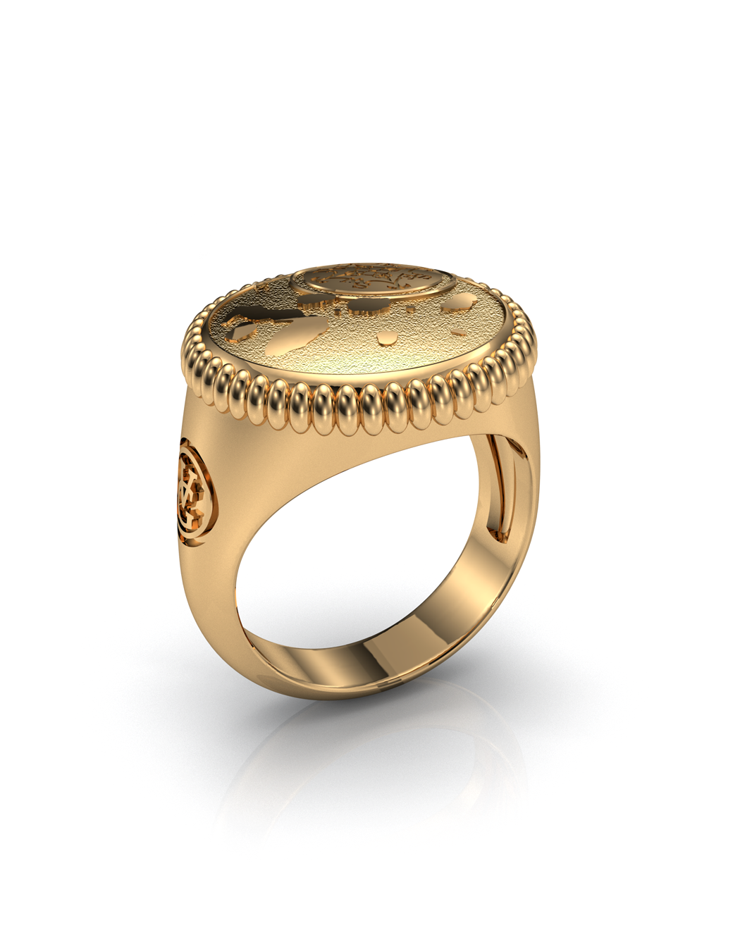 Origins Signet Ring 14k Gold