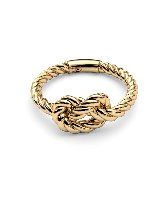 Overhand Knot Ring 14K / 18K Gold