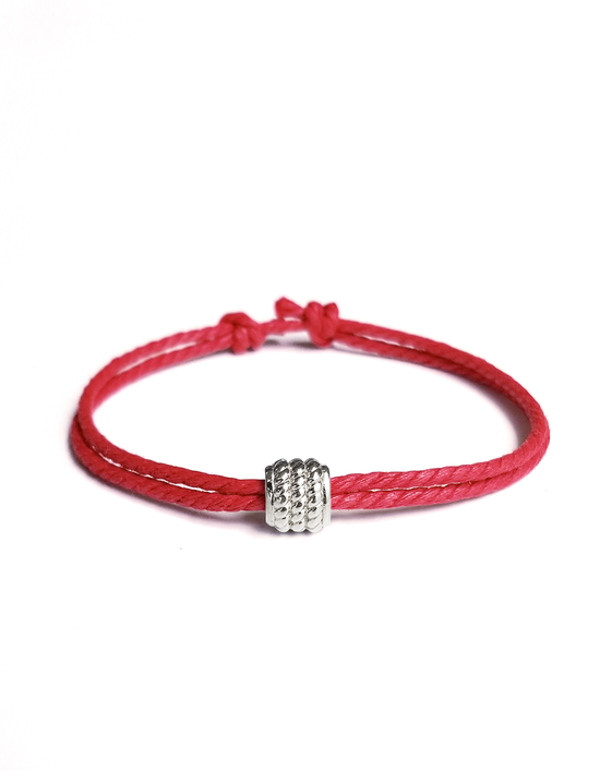 Red - Cast Away Anklet & Bracelet
