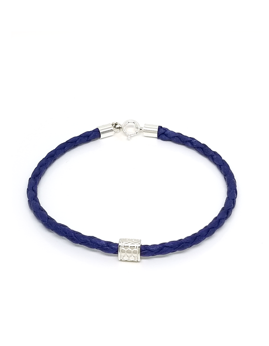 Marine Blue Bolo Bracelet