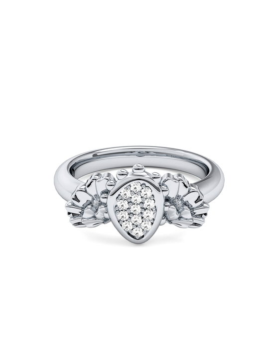 Load image into Gallery viewer, Diamond Cactus Bloom Ring